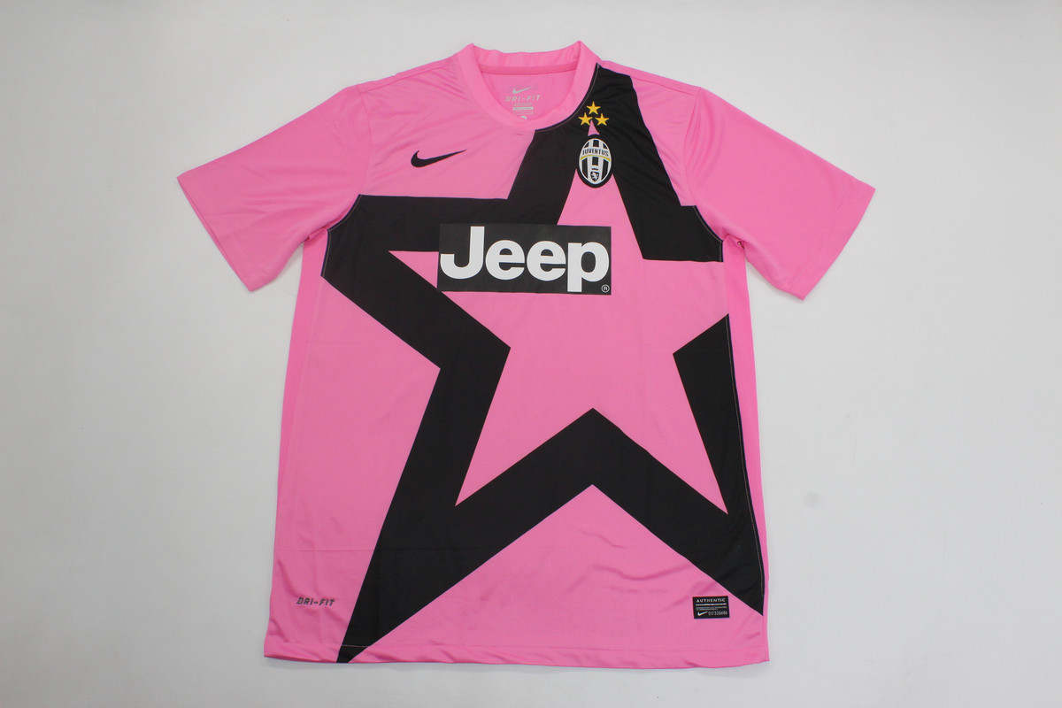 AAA Quality Juventus 12/13 Third Pink Soccer Jersey